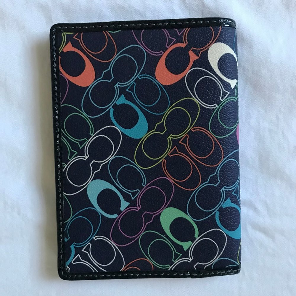 Coach Passport Holder